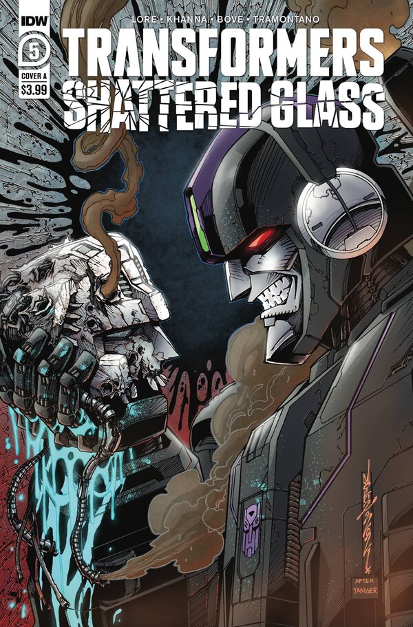 Transformers Shattered Glass Issue No. 5 Comic Book Preview Image  (1 of 6)